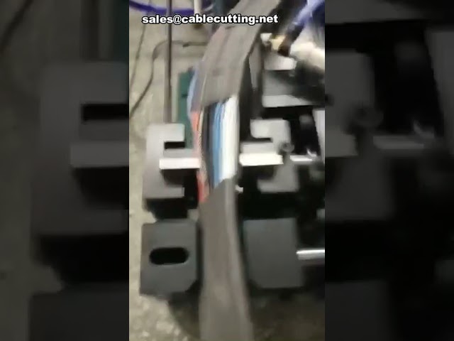 Machine à dénuder multi-fils pour câbles de données, petits diamètres et fils courts