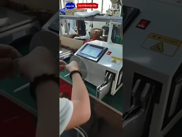 Machine Automatique de Bobinage et Ligature de Fil Métallique