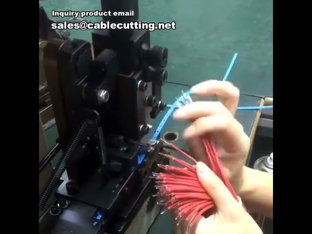 Machine à sertir automatique pour câbles épais – Occasion – Haute précision