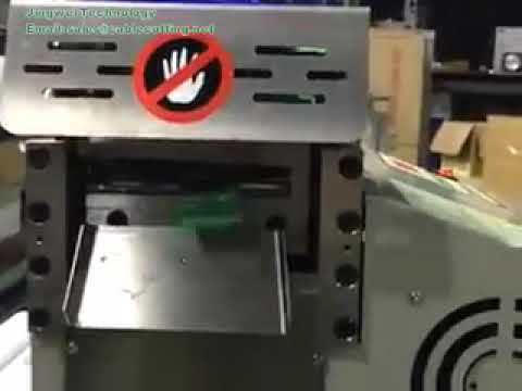 Machine de découpe à froid 03C : rubans, fermetures éclair, étiquettes - Précision automatisée