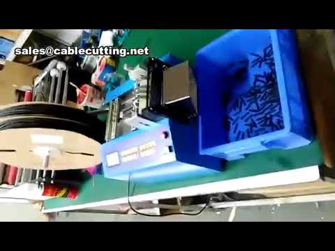 Découpeuse automatique de gaines thermorétractables