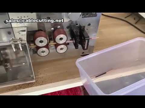 Machine de coupe et dénudage de fil émaillé - Décapeur d'émail