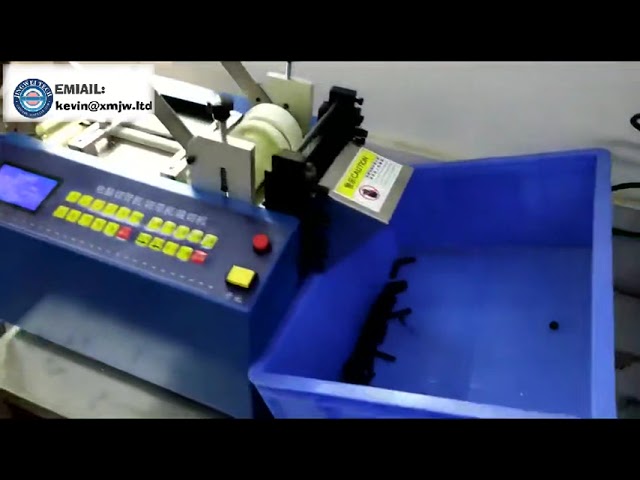 Machine de découpe haute vitesse pour fil d'aluminium, gaine PVC et tube thermorétractable - Découpe de divers matériaux