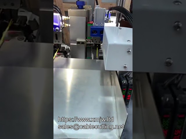 Machine de coupe et dénudage de fil automatique – Sertisseuse double extrémité pour connecteurs JST