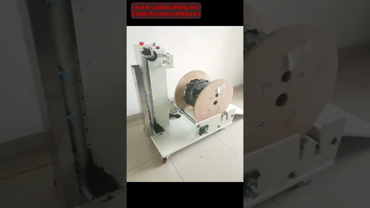 Dévidoir Automatique de Tambour de Câble 100 kg - Machine d'Alimentation Industrielle