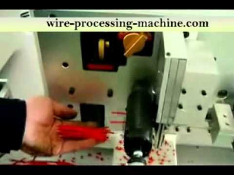 Machine à dénuder automatique pour câbles informatiques : dénudage et torsadage en continu à haute vitesse