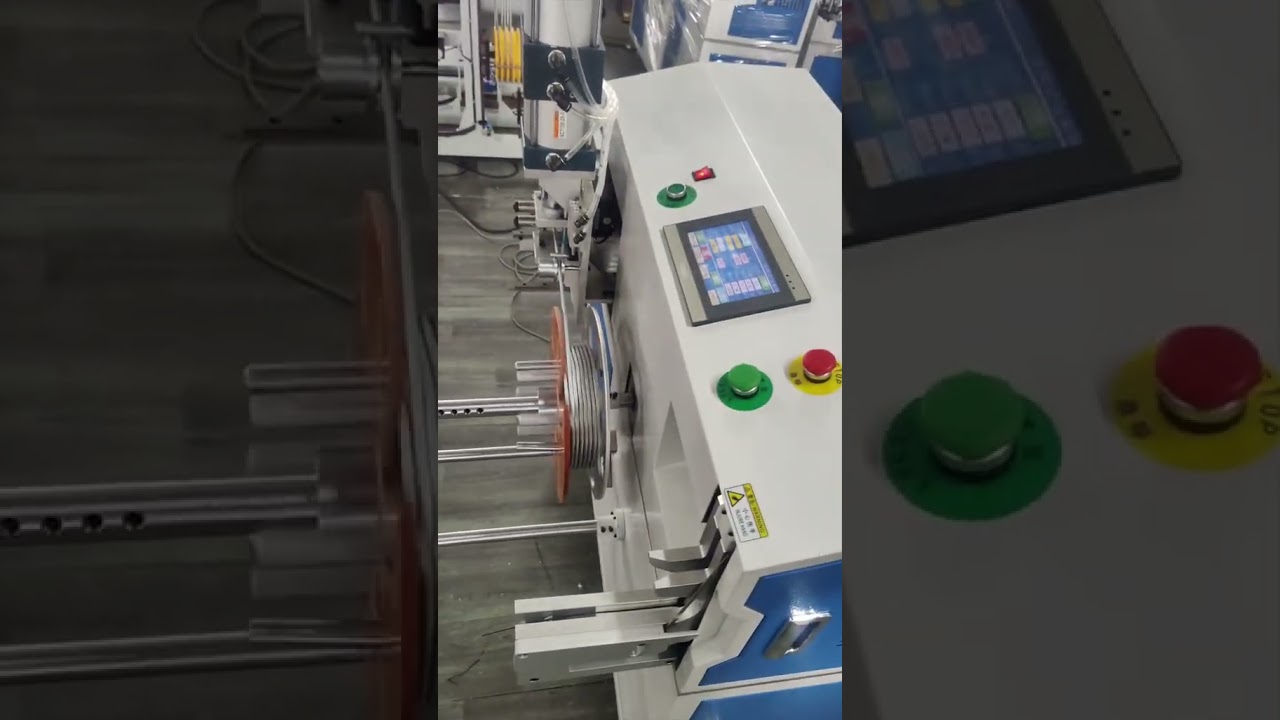 Bobinage rapide et précis de câbles en acier avec coupe automatique