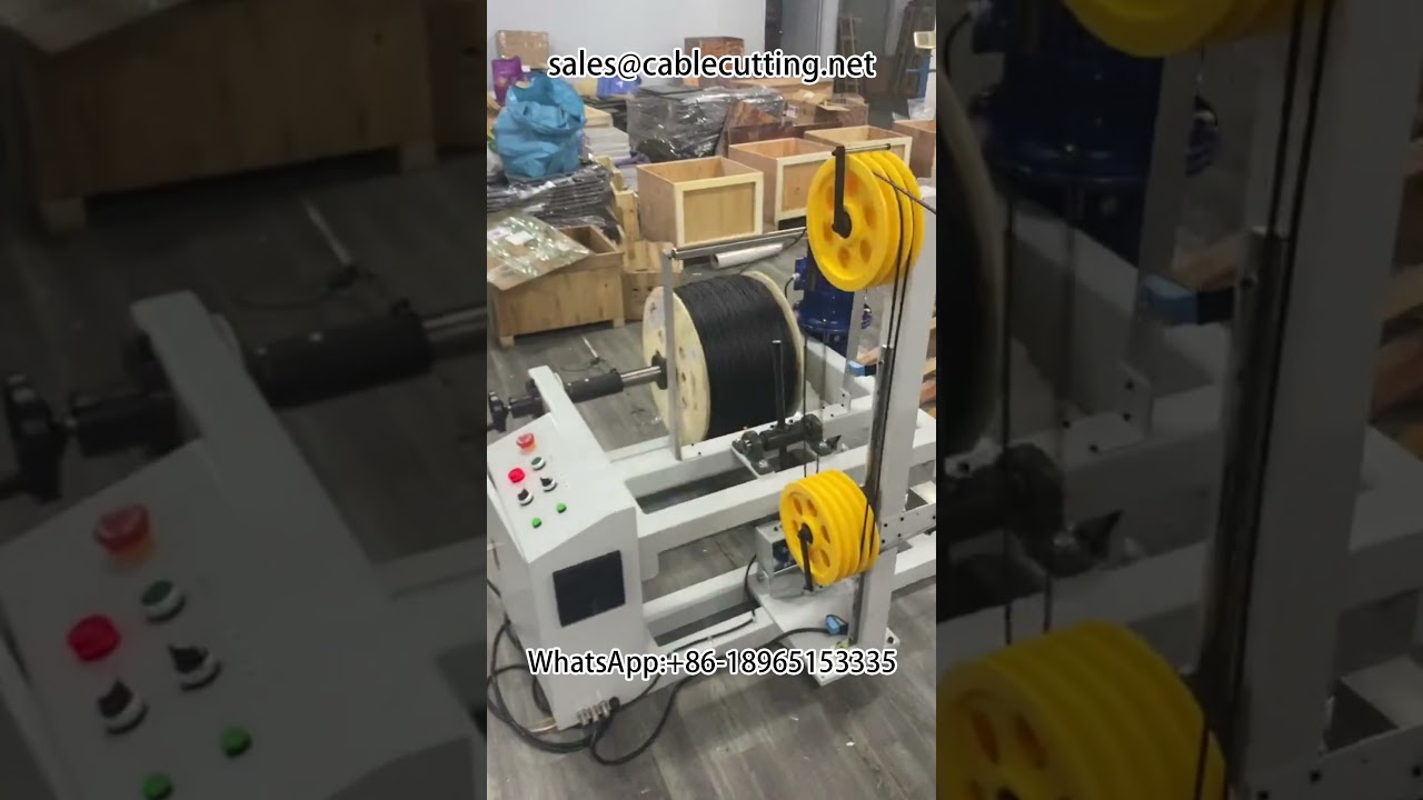 Rebobineuse automatique de fil : de grande bobine à petite bobine avec compteur de mètres #WireWin