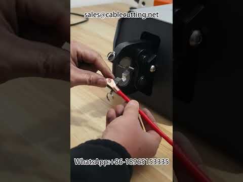 Machine à sertir pneumatique industrielle – Cosses nez ouvert 5-300A