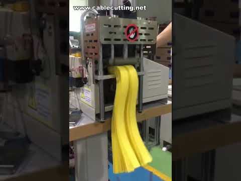 Machine de découpe à couteau chaud automatique pour ruban nylon – Découpage et rangement professionnels