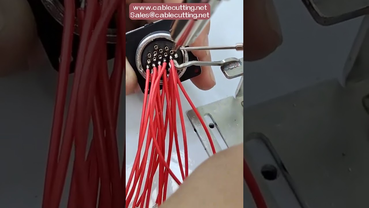 Machine à souder semi-automatique USB pour connecteurs PCB, VGA, DP et Mini-DIN