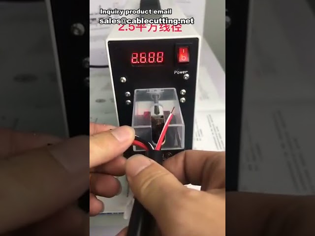 Machine à dénuder les fils électriques – Dénudeur automatique haute précision