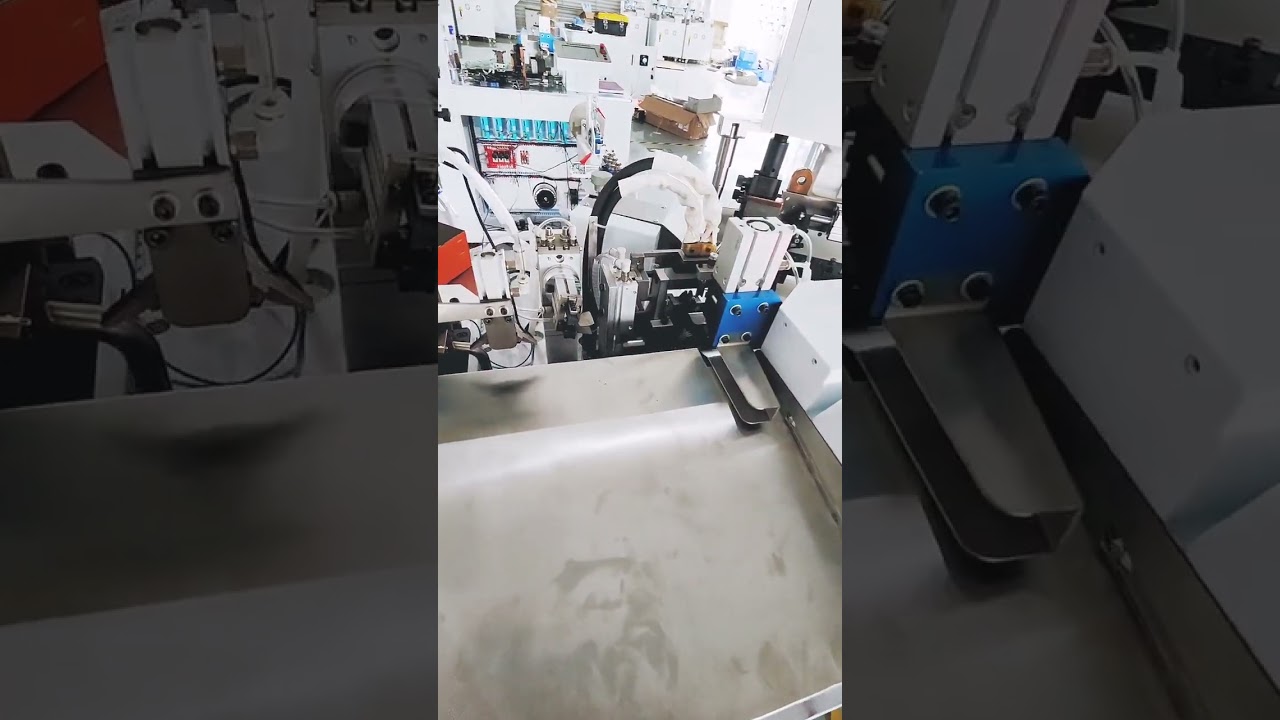 Machine à bornes entièrement automatique pour le traitement de fils tressés en nylon haute température #usine
