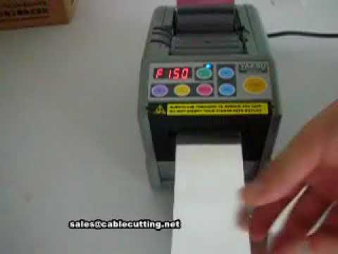 Distributeur automatique de ruban adhésif en aluminium pour coupe précise