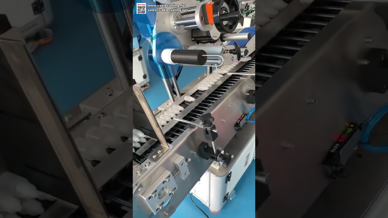 Machine d'étiquetage et d'alignement automatique pour petites bouteilles – Applicateur d'étiquettes haute vitesse