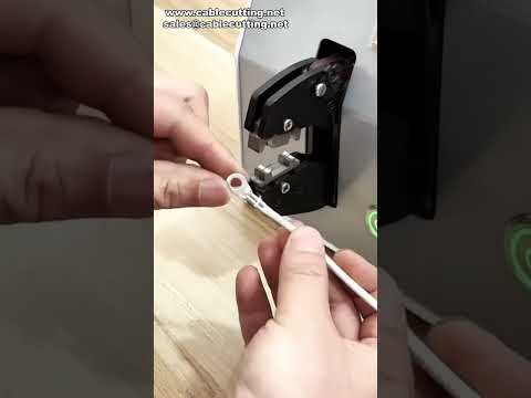 Machine à sertir les bornes électriques 65EC - Pure électrique pour fils 0,25 à 16 mm²