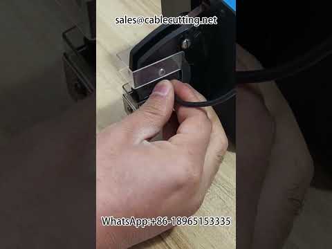 Machine de sertissage pneumatique : test de bornes tubulaires et fils volants