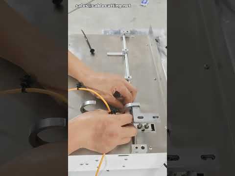 Machine automatique de serre-câbles pour attaches spéciales - Serrage et coupe automatiques #usine #machine #bricolage