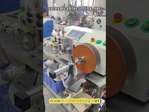 Machine automatique de tri, mesure, coupe et bobinage de fils | #traitementdefil #bobinage #automatisation