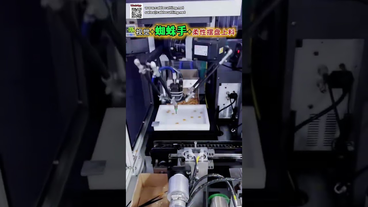 Bras robotique à vision intelligente : alimentation flexible et sertissage automatique de terminaux