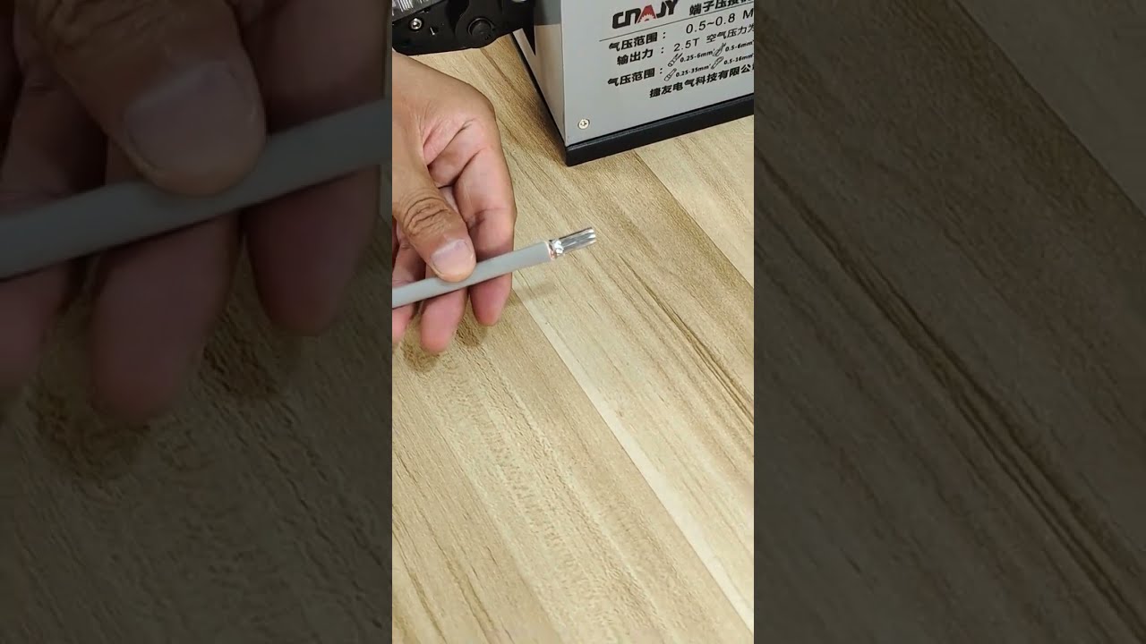 Solutions de machine à sertir pneumatique pour formes de cosses personnalisées | Sertissage de précision #machine #usine
