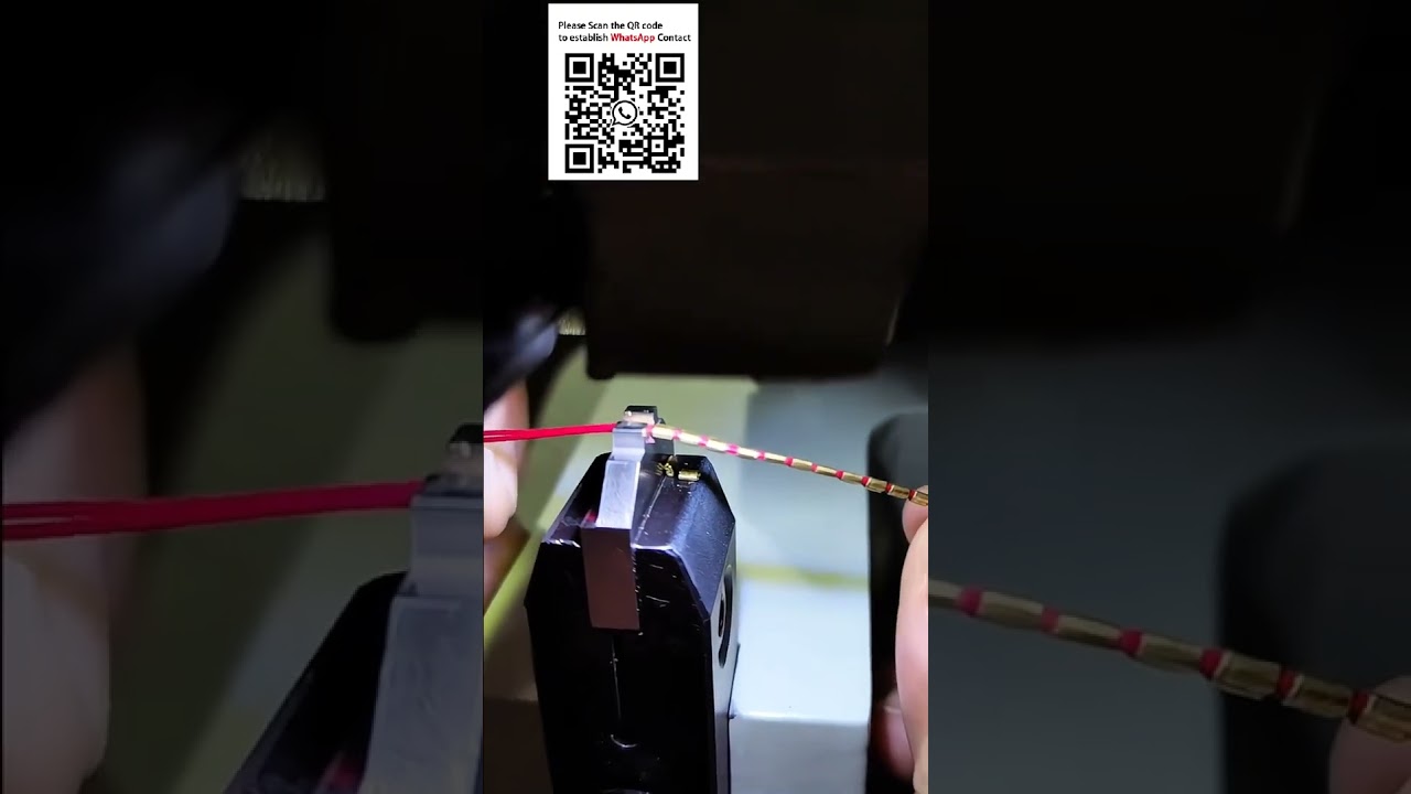 Nouvelle machine à sertir les bandes de cuivre silencieuse avec avance motorisée de précision #FabricationIntelligente