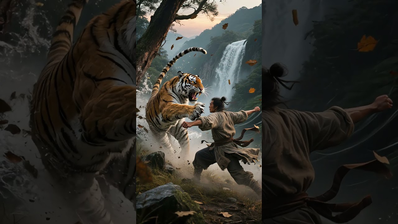 Wu Song contre le tigre : un combat de ring légendaire