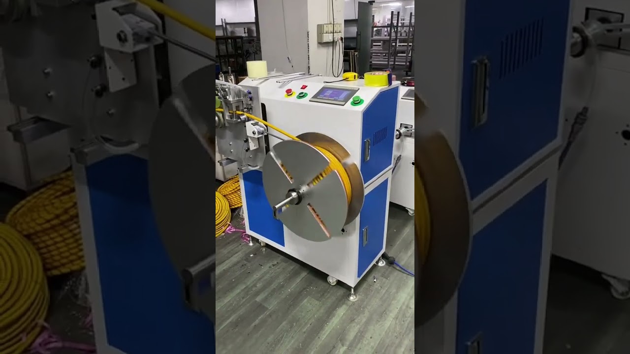 Bobineuse de tuyaux précise et nette avec comptage exact #factory #machine