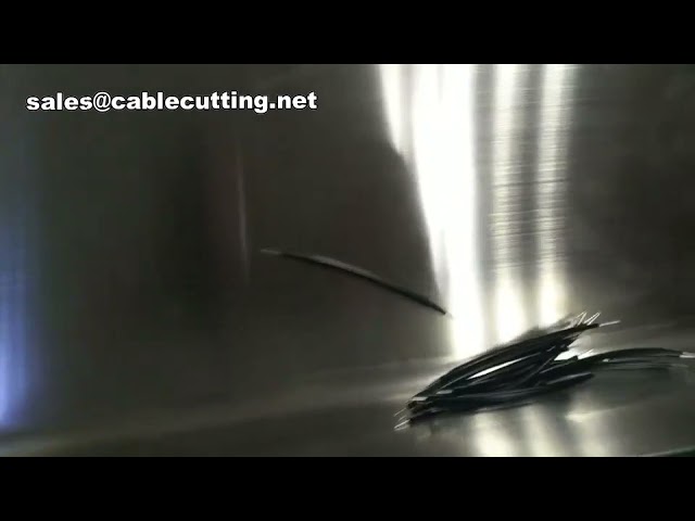 Machine de dénudage rotative semi-coaxiale pour fil de cuivre | Dénudeuse de câble coaxial haute précision