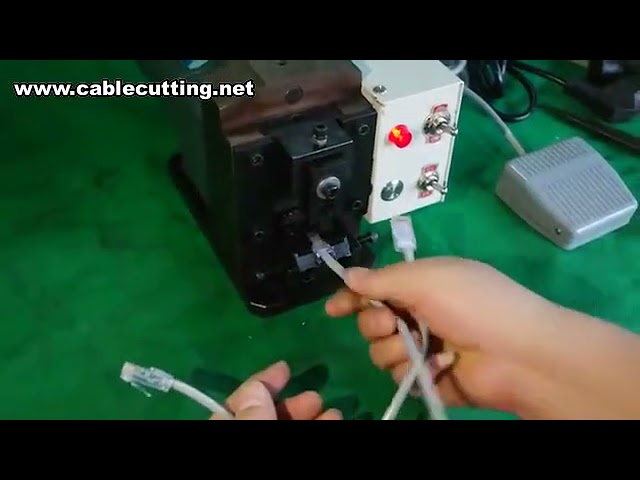 Pince à sertir portable pour cosses de câbles, connecteurs RJ45 et embouts de câbles