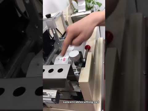 Machine de découpe d'étiquettes automatique haute vitesse - Découpeuse d'étiquettes tissées manuelle/automatique