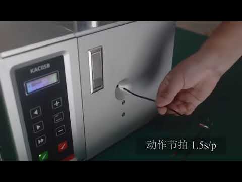 Machine à sertir les cosses tubulaires libres WPM 5 39