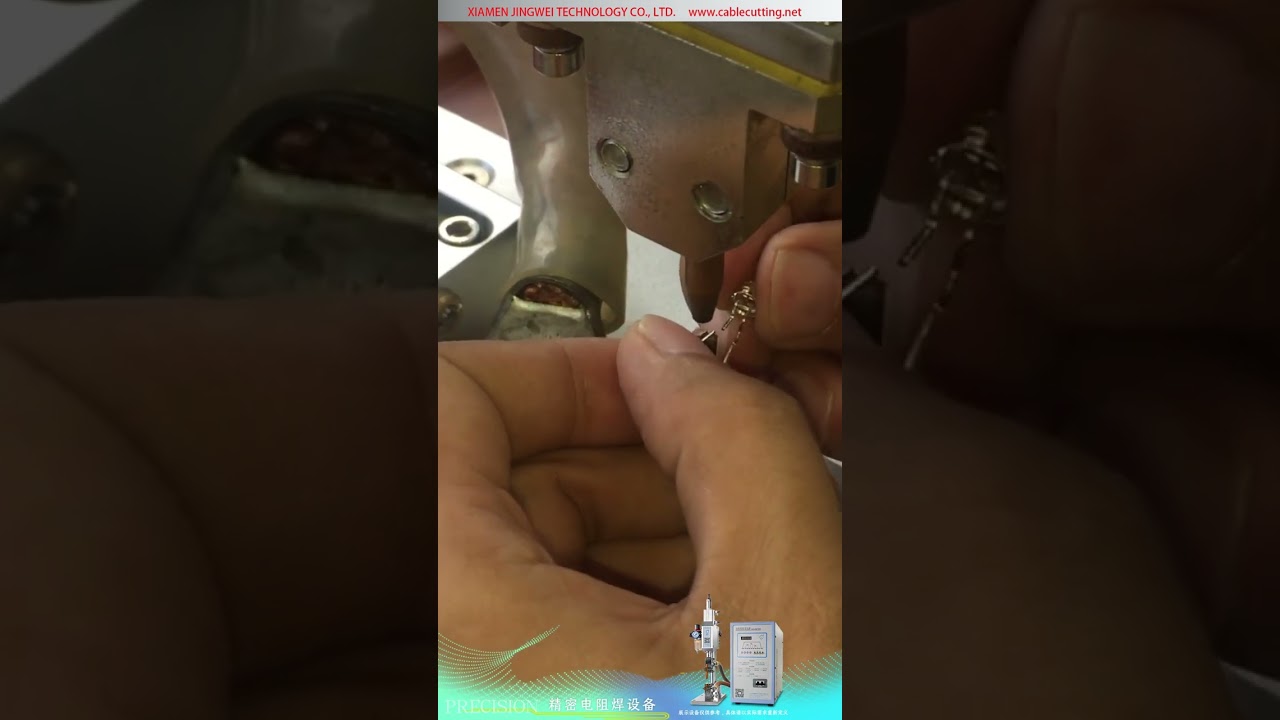 Soudeuse par points à résistance de précision pour broches de LED et bornes de résistances à couche de carbone