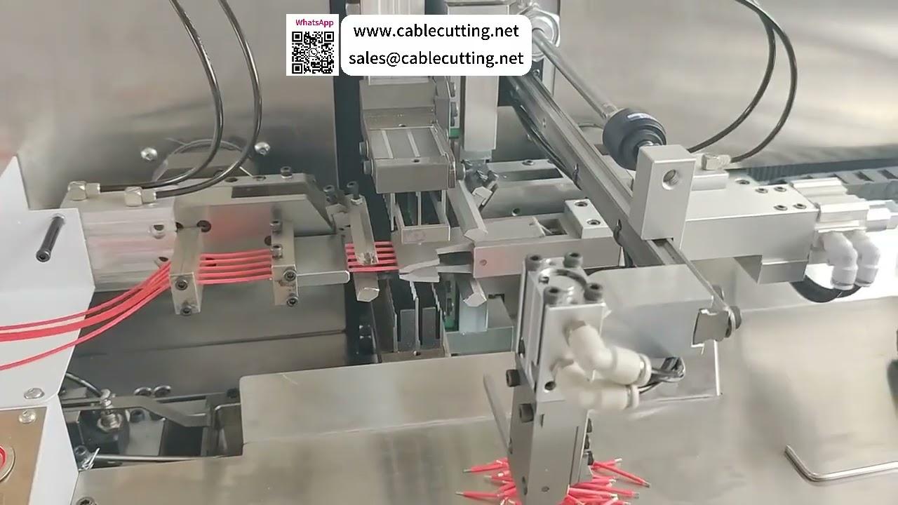 Machine de soudure à l'étain à double tête — jusqu'à 10 câbles silicone traités rapidement