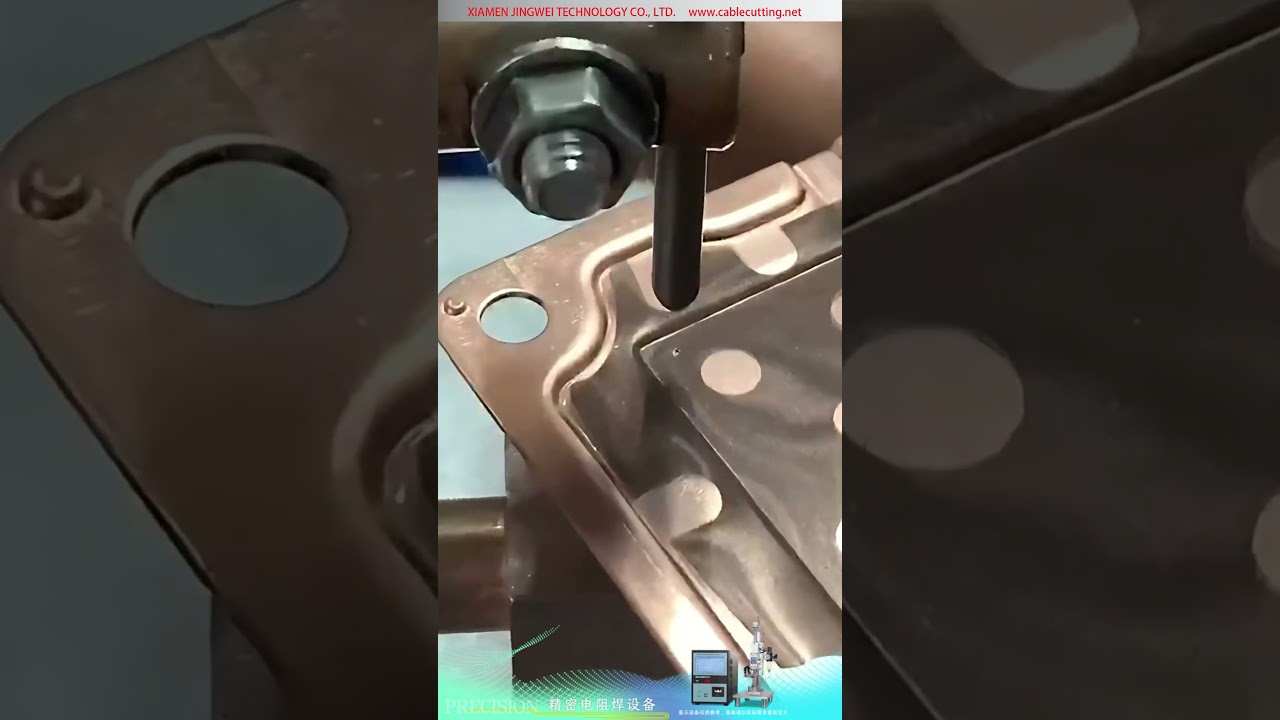 Machine de soudage par résistance de précision — Chambre à vapeur en maille cuivre