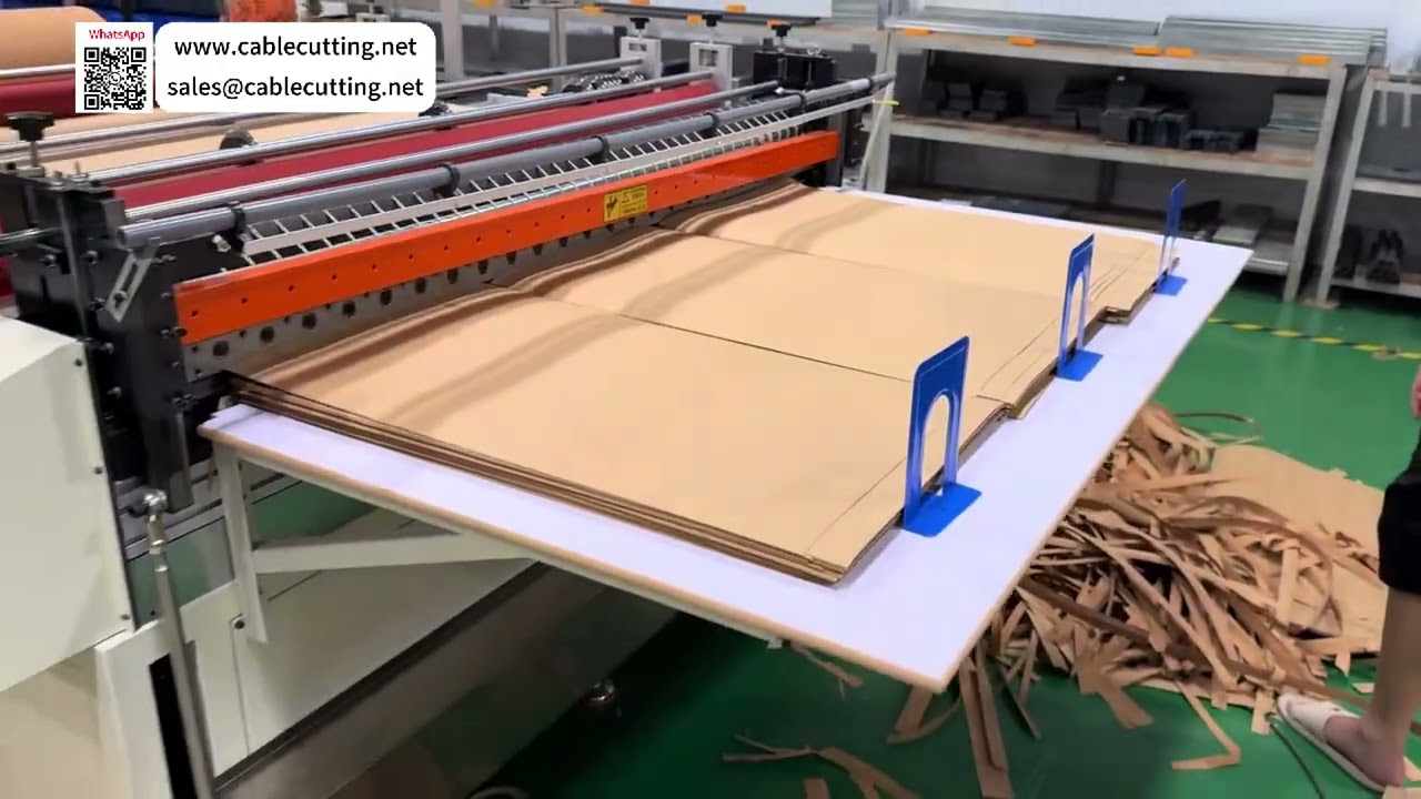 Machine de refendage et coupe transversale 1,8 mètres tout-en-un pour équipement d'usine