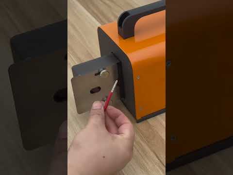 Machine de sertissage pneumatique pour cosses de fils 0,5-50 mm² - Sertissage carré #usine #machine