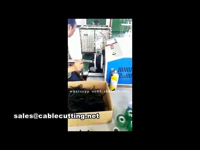 Machine d'enroulement et bobinage de câble de sécurité avec compteur de mètres