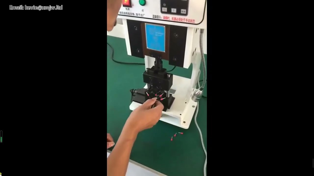 Machine à sertir les bornes électrique 1,5T à 2,0T – Faible bruit, verticale ou horizontale, haute précision