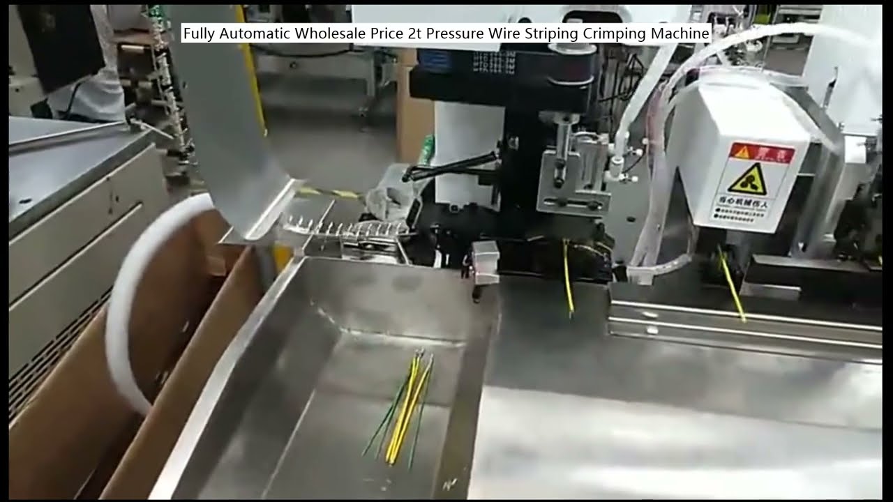 Machine de dénudage et sertissage automatique 2 tonnes – Prix de gros performant