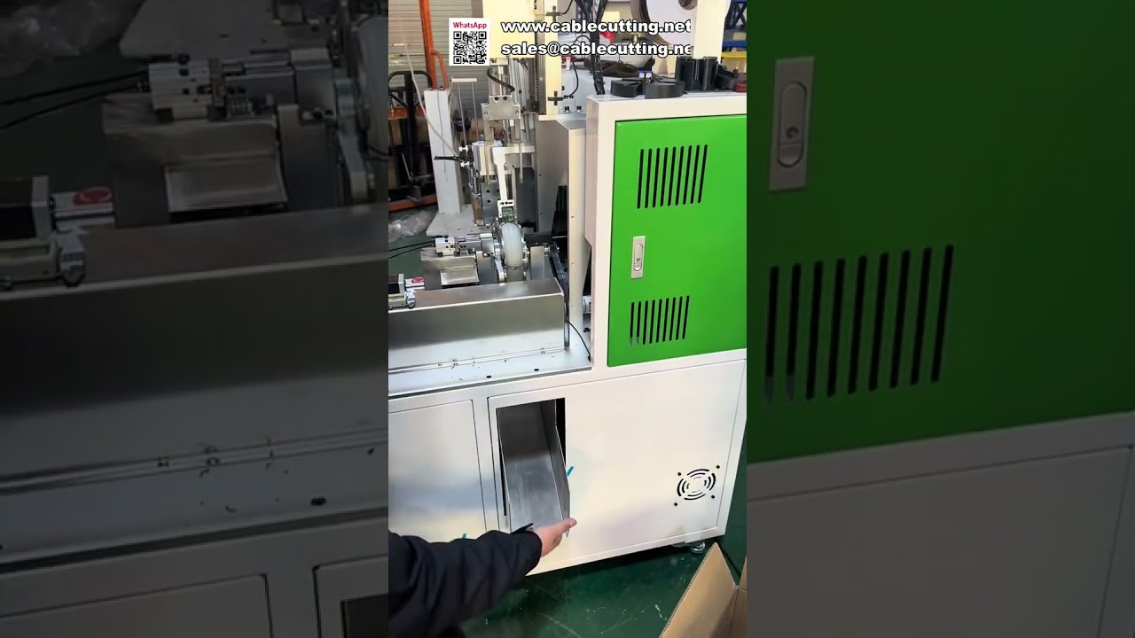 Machine automatique de comptage, coupe, bobinage et ligaturage de fils