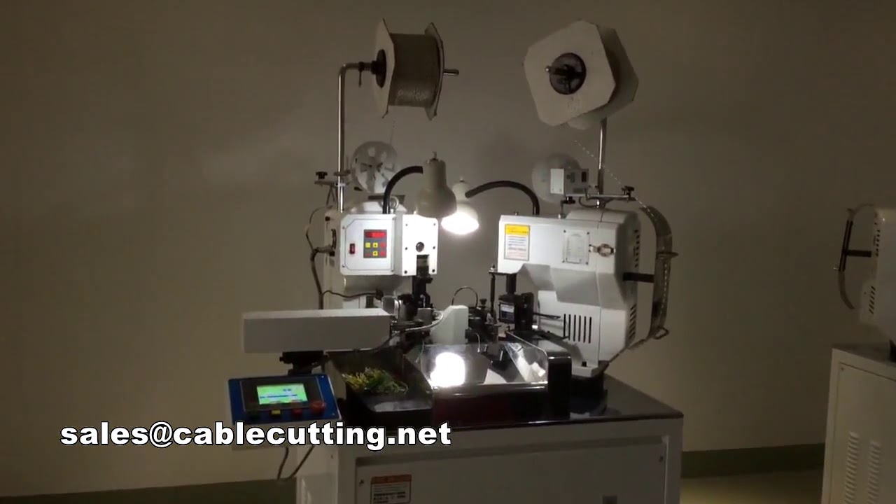 Machine à sertir entièrement automatique 200mm avec système servo - Modèle 18#