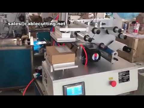 Machine d'étiquetage surface plane pour bouteilles carrées – Solution automatisée de haute précision