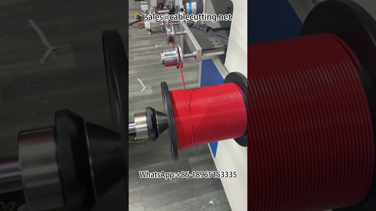 Machine de bobinage et coupe de fil au mètre – Bobineuse précise pour faisceaux de câbles