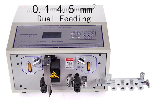 Machine de Dénudage à Double Alimentation de Fil WPM-09F