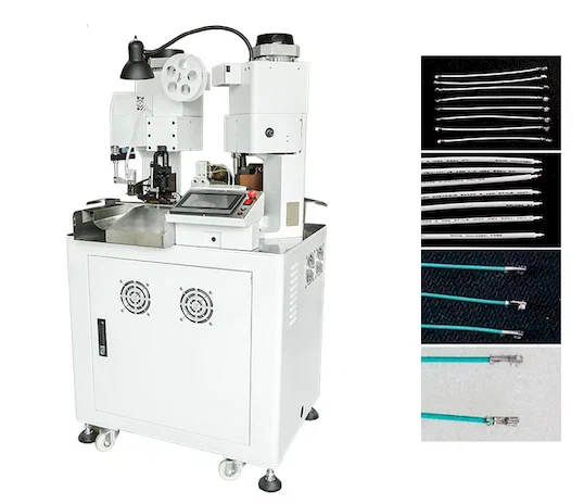 Sertisseuse Auto Servo Double Face pour Câble