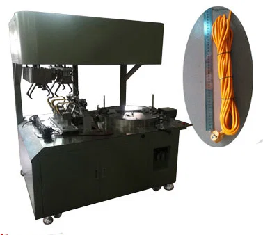 Machine Enroulement de Câble à Longueur Fixe et 3 Liages WPM-83T