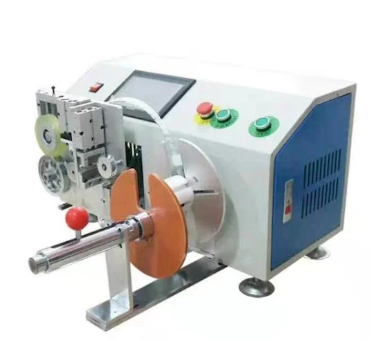 Machine de Bobinage, Liage et Positionnement en Rangée de Fil